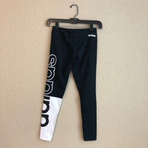 Adidas girls leggings size M (10-12)